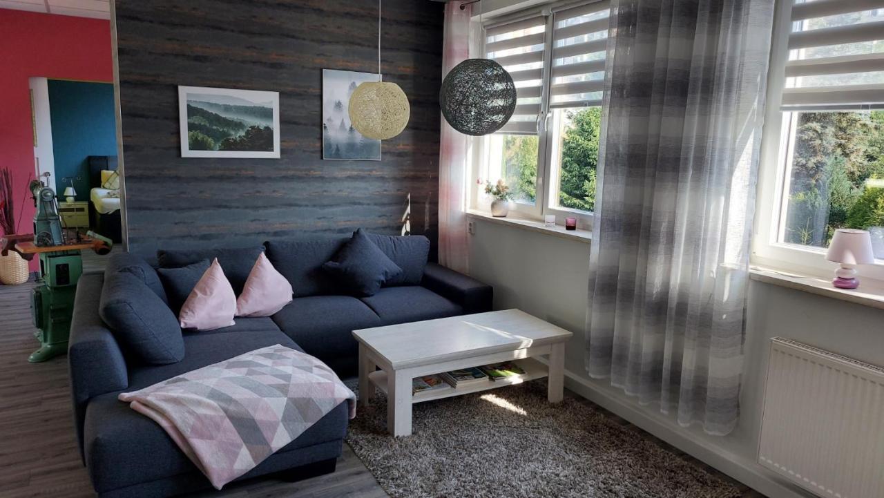 Ferienwohnung Alte Stepperei Шварценберг Екстер'єр фото