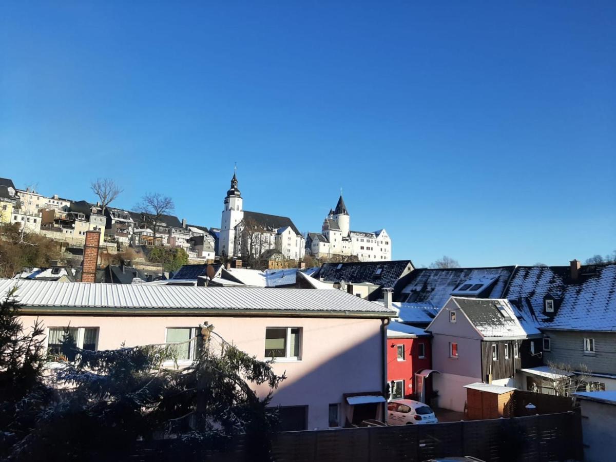 Ferienwohnung Alte Stepperei Шварценберг Екстер'єр фото
