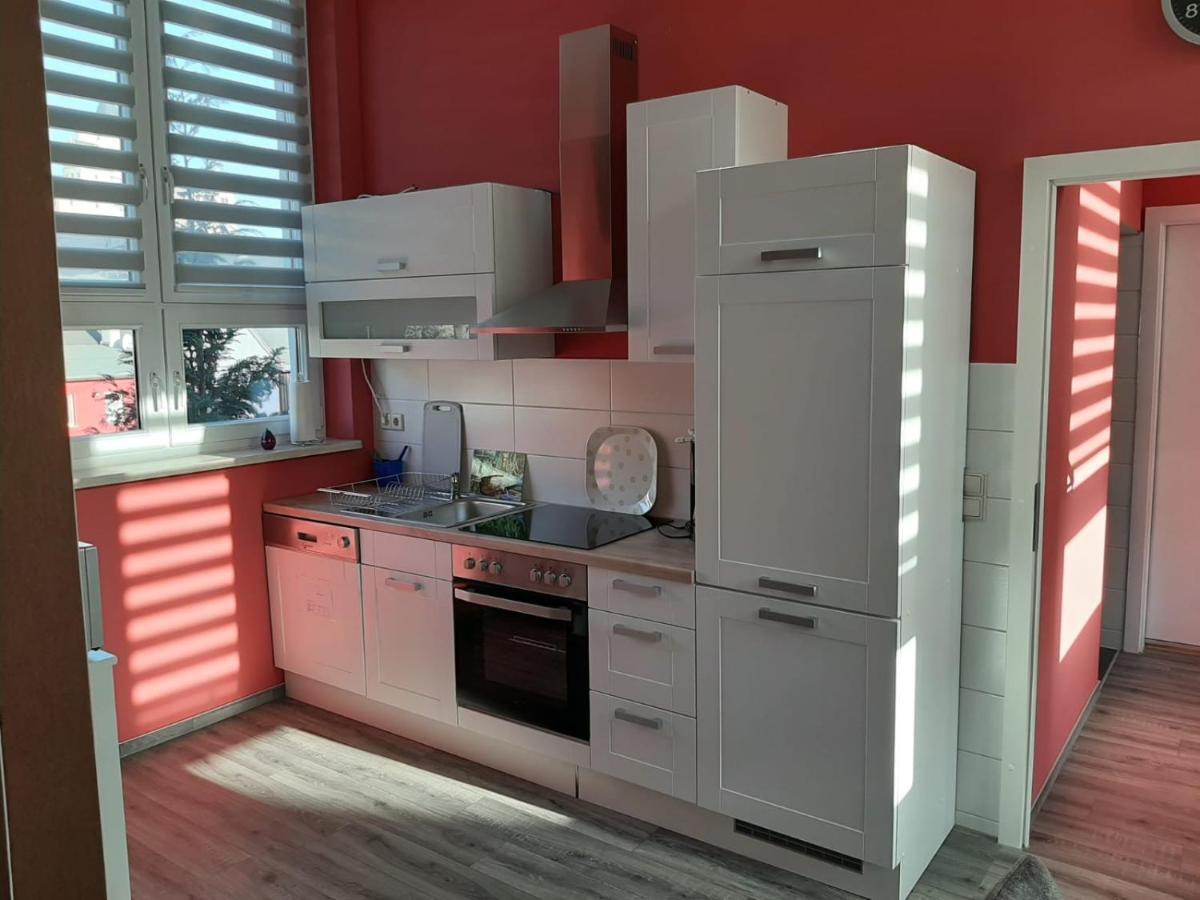 Ferienwohnung Alte Stepperei Шварценберг Екстер'єр фото